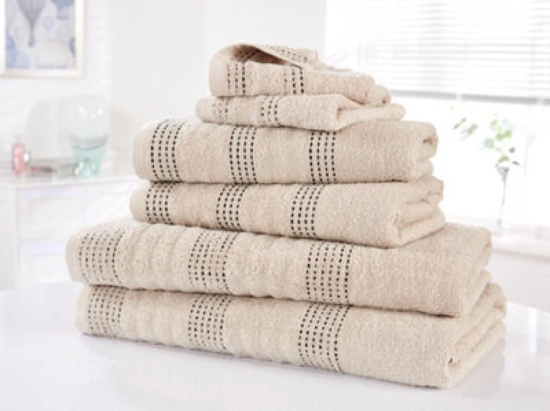 Image of Rapport Home Spa Pure Cotton Face Towel Taupe