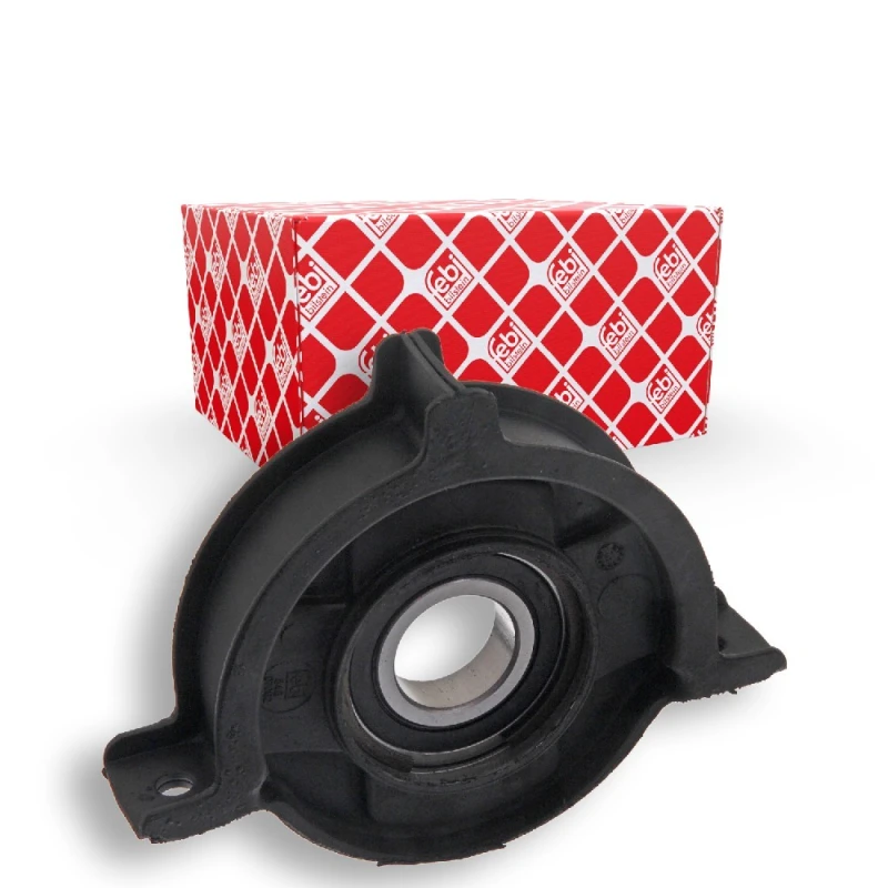 Image of FEBI BILSTEIN 07062 Suspension, drive shaft with ball bearing Elastomer Suspension,drive shaft (1420)