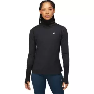 Image of Asics Rib Long Sleeve Top Womens - Black