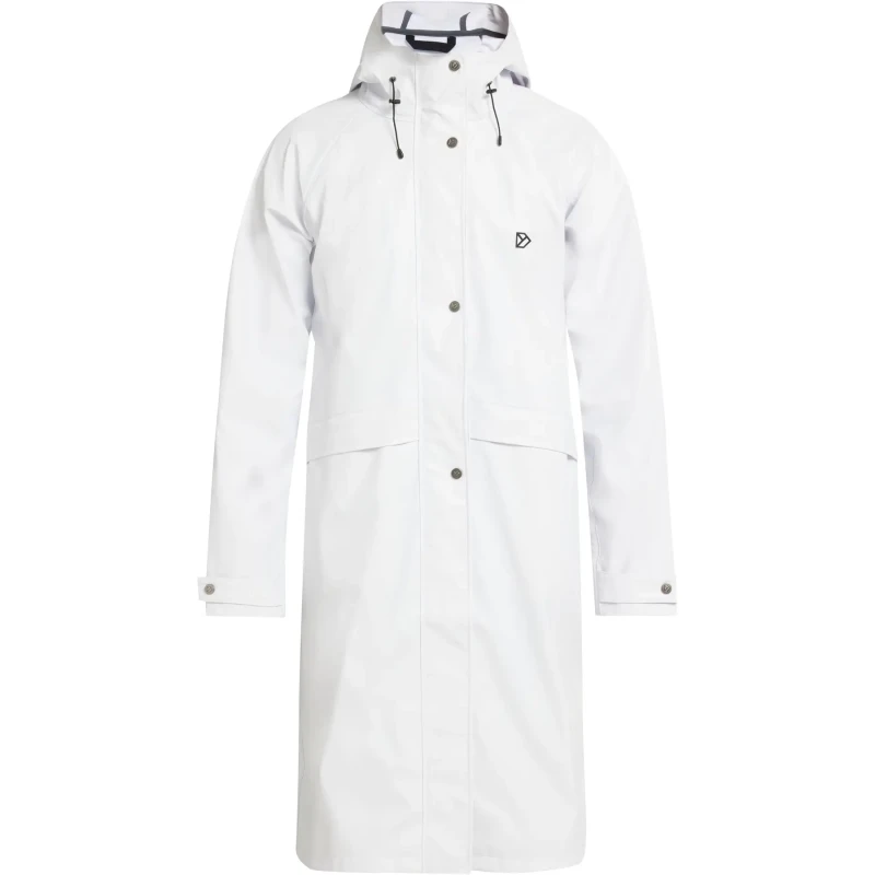 Image of Didriksons Long parka Didriksons Sund PR Blanc Unisex XL