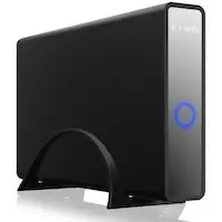 Image of IcyBox Enclosure for 1x HDD/SSD with USB 3.2 (Gen 2) Type-C connection and USB hub