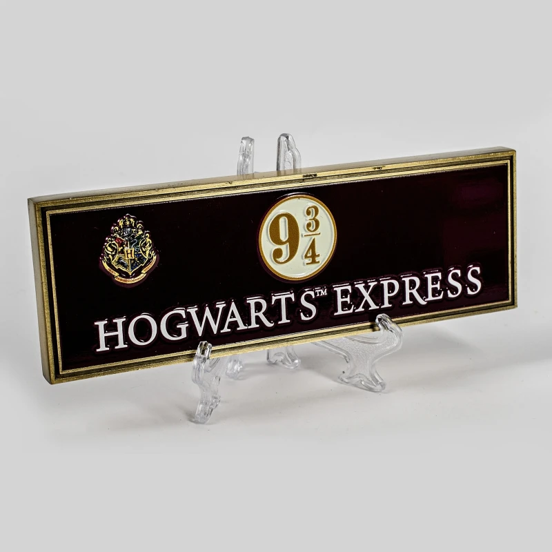 Image of Harry Potter: Platform 9 ¾ Metal Sign