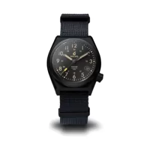 Image of BOLDR VENTURE BLACK DAWN Nylon Strap Automatic Wristwatch