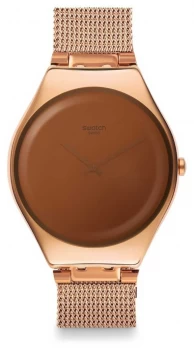 Image of Swatch Dis-Moi Qui Est Le Plus Belle Gold dial SYXG107M Watch