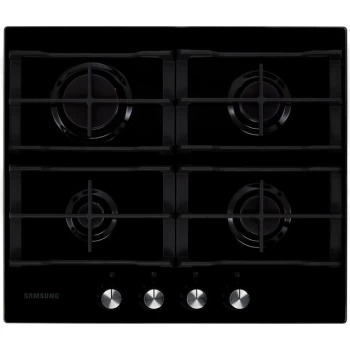 Image of Samsung Prezio NA64H3000AK 60cm Gas Hob - Black / Glass