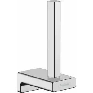Image of Hansgrohe Addstoris Spare Roll Holder Chrome 41756000 - Chrome