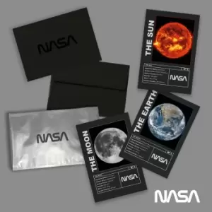 Image of NASA Mission Earth, Moon and Sun Art Prints