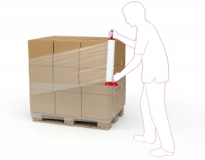 Image of Ambassador Stretch Wrap Film 400mm x250m Medium Duty 17micron NY17-0400-250