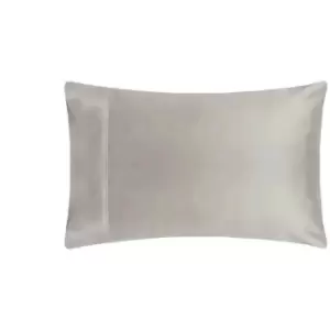 Image of Belledorm 200 Thread Count Egyptian Cotton Housewife Pillowcases (Pair) (One Size) (Oyster) - Oyster