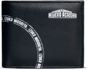 Image of My Hero Academia Izuku Midoria Wallet Wallet black