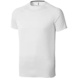 Image of Elevate Mens Niagara Short Sleeve T-Shirt (XS) (White)