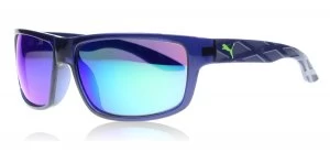 Image of Puma Exo 800 Sunglasses Blue 005 60mm