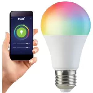 Image of Harperliving - Tuya E27 10 Watts WiFi LED Smart Bulb, rgb cct 2700K-6500K, Dimmable