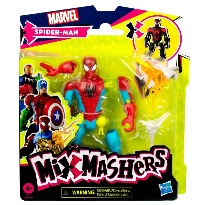 Image of Mixmashers Marvel Spider-Man Action Figures 1023216