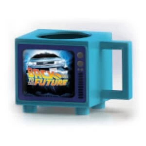 Image of Back to the Future Retro TV Heat Changing Mug