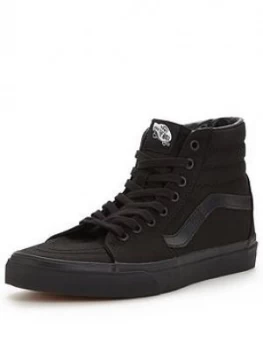 Image of Vans SK8-Hi, Black, Size 13, Women