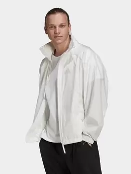 Image of adidas Traveer Wind Jacket, White, Size S, Women