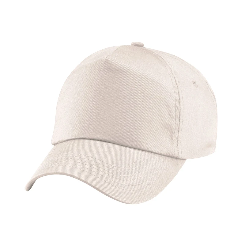Image of Beechfield Original 5 Panel Cap in Light Sand Light Sand Unisex One Size