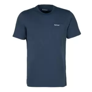 Image of Barbour Langdon Pocket T-Shirt - Blue