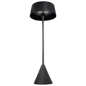 Image of Lowry LFPTH5 Rattan Effect 2.1Kw Freestanding 230Cm High Patio Heater - Black