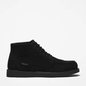 Image of Timberland Newmarket Ii Moc-toe Chukka Boot For Men In Black Black, Size 10