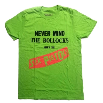 Image of The Sex Pistols - NMTB Original Album Unisex Medium T-Shirt - Green
