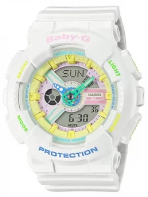 Image of Casio Ladies Baby G Decora Strap Watch BA-110TM-7AER