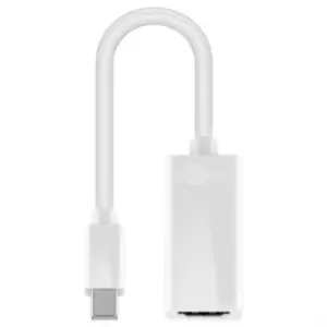Image of Goobay Mini DisplayPort / HDMI Adapter - White