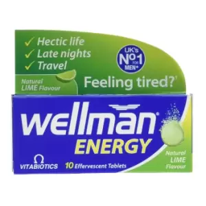 Image of Vitabiotics Wellman Energy Lime