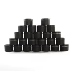Image of Candle Tins with Lids - Set of 24 M&amp;W