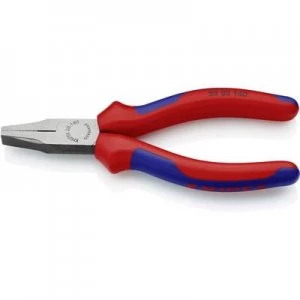 Image of Knipex 20 02 140 Workshop Flat nose pliers Straight 140 mm