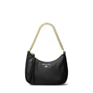 Image of Michael Kors Jet Set Charm Nylon Gabardine Shoulder Bag - Black