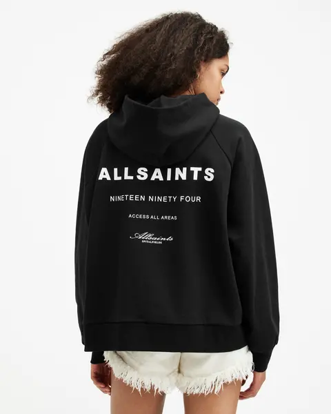 Image of AllSaints Tour Talon Oversized Hoodie