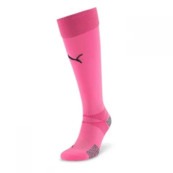 Image of Puma Newcastle United Away Goalkeeper Socks 2020 2021 - Pink Glimmer