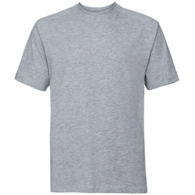 Image of Russell Mens Viscose Heavyweight T-Shirt in Grey Size: XS Grey Male XS
