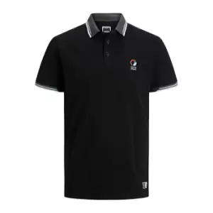 Image of Jcologan Cotton Pique Polo Shirt in Regular Fit