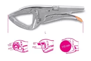 Image of Beta Tools 1051L Double Jointed Self-Locking Pliers (Large Capacity) 010510100
