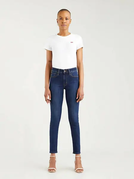 Image of 721 High Rise Skinny Jeans - Blue