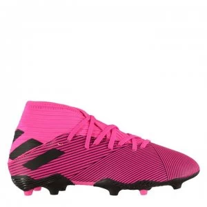 Image of adidas Nemeziz 19.3 Childrens FG Football Boots - ShockPink/Black