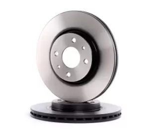 Image of TRW Brake disc DF2734 Brake rotor,Brake discs FIAT,PEUGEOT,CITROEN,PANDA (169),500 (312),PUNTO (188),BRAVO II (198),500 C (312),STILO (192)