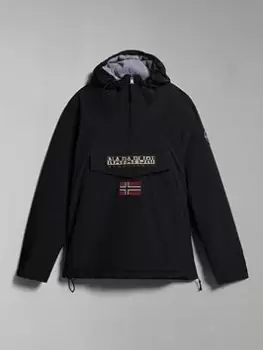 Image of Napapijri Rainforest Winter 3 Overhead Jacket - Black, Size 2XL, Men