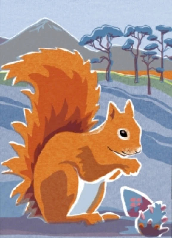 Image of Nature Notebook: Red Squirrel Notebook / blank book