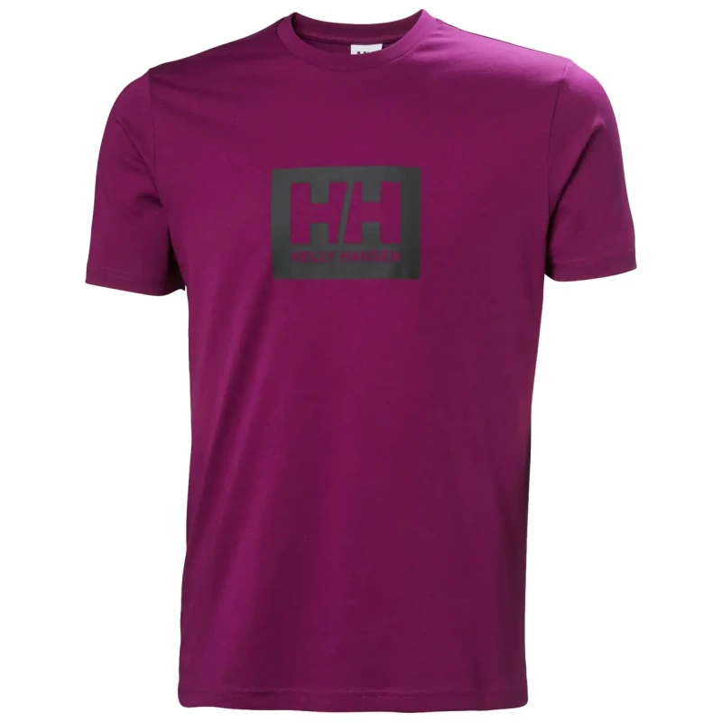 Image of Helly Hansen T-Shirt Helly Hansen Box Violet Male S