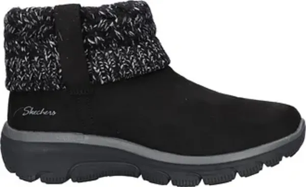 Image of Skechers Womens Easy Going Cozy Weather Ankle Boots UK Size 3 (EU 36) Black SKE2332-BLK-3