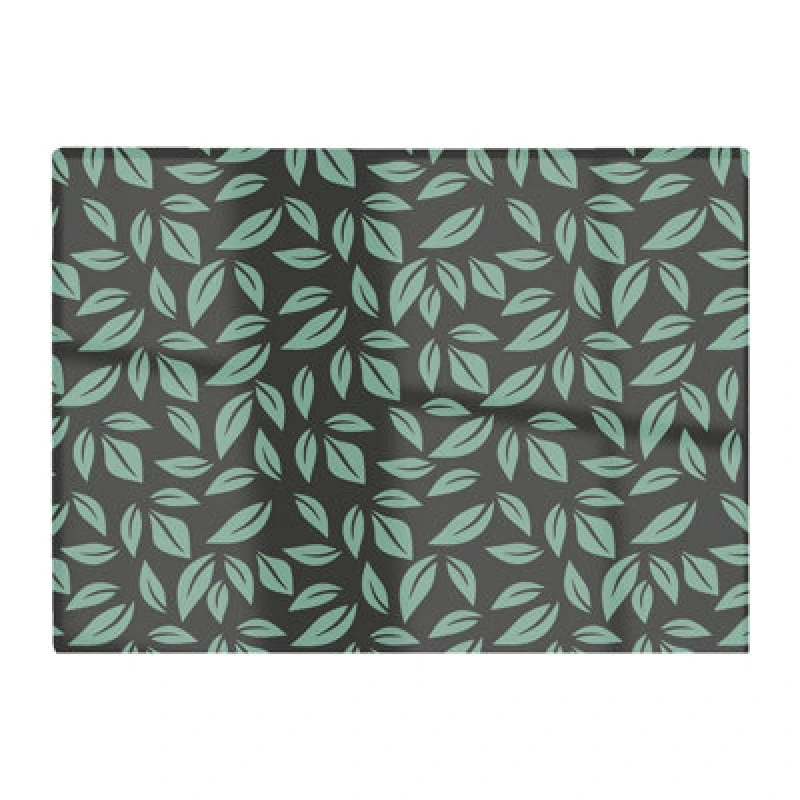 Image of Warren Reed Designer Delicate Leaf Glass Chopping Board