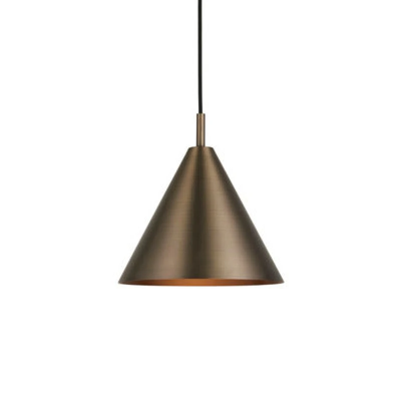 Image of EDITE Carlow Dome Pendant Light bronze ONE SIZE