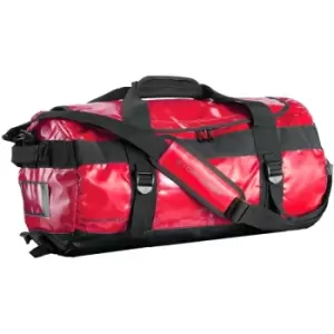 Image of Stormtech Waterproof Gear Holdall Bag (Small) (Pack of 2) (One Size) (Bold Red/Black) - Bold Red/Black