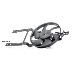 Image of RIDEX Cooling Fan Ø: 260mm 508R0050 Radiator Fan,Fan, radiator FIAT,Seicento / 600 Schragheck (187_),CINQUECENTO (170)