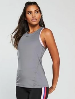 Image of Nike Training Pro Tank - Grey
