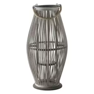 Image of Crossland Grove Candal Lantern Grey Wash 580Mm